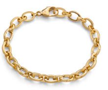 Load image into Gallery viewer, "AUDREY" LINK CHARM BRACELET