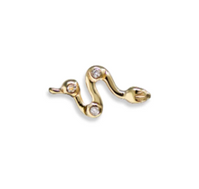 Load image into Gallery viewer, Anzie x Mel Soldera Snake Single Stud