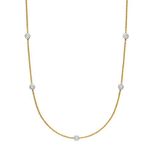 Petite Diamond by the Yard Necklace