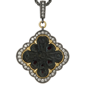 Medieval Cross Artifact Pendant