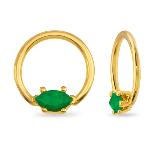 Seamless Ring with Fixed 6 Prongs Marquise