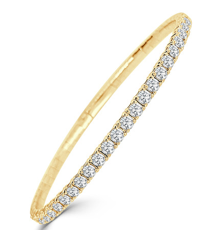 4.81 Ct Diamond Flexi Bangle