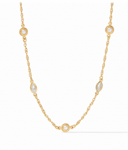 Monaco Delicate Station Necklace