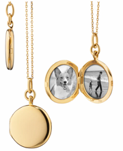 Load image into Gallery viewer, SLIM &quot;QUINN&quot; GOLD LOCKET NECKLACE