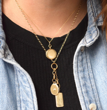 Load image into Gallery viewer, SLIM &quot;QUINN&quot; GOLD LOCKET NECKLACE