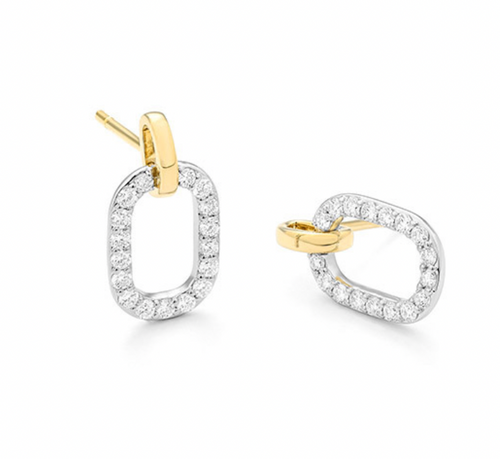 14K 1-Link Earring