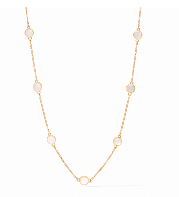 Valencia Delicate Station Necklace