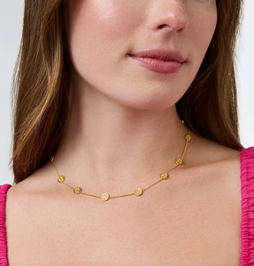 Valencia Delicate Station Necklace