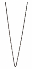 Load image into Gallery viewer, &quot;Frankie&quot; Delicate Black Steel Chain