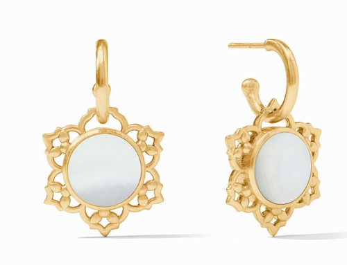 Helene Hoop & Charm Earring