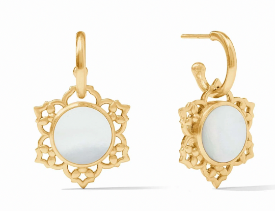 Helene Hoop & Charm Earring