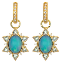Load image into Gallery viewer, Moroccan Opal Sunburst Earring Charms