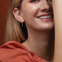 Load image into Gallery viewer, 14K Yellow 2 mm Round Earring