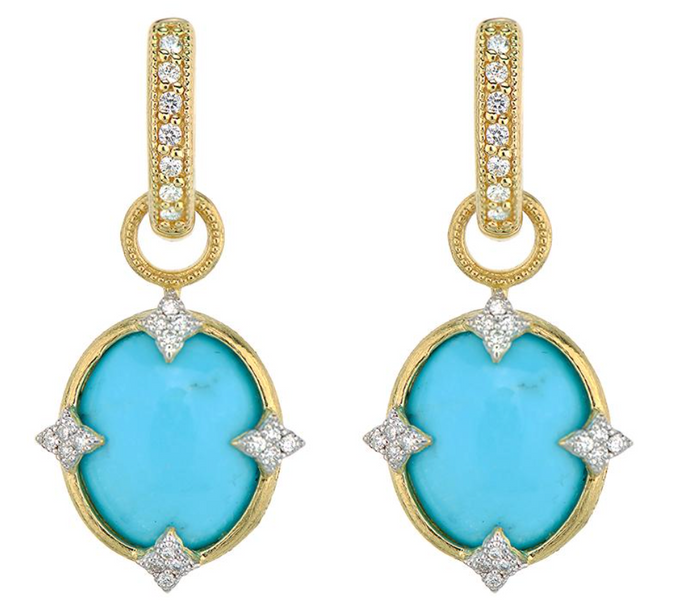Small Oval Turquoise Moroccan Charm