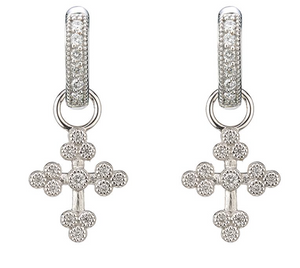 Tiny Provence Cross Charms