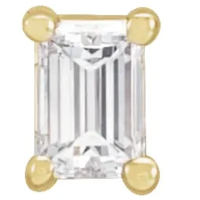 .08 CTW Diamond Stud Earring