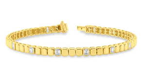 Uneek Alexandria Collection 1-Row Fashion Bracelet