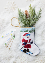 Load image into Gallery viewer, Slopeside Santa Skiing