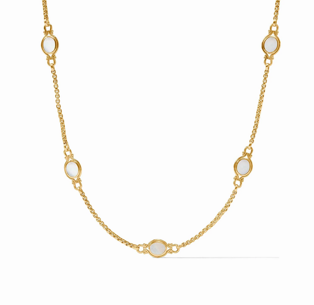 Saratoga Stone Station Necklace