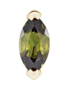 2-Prong Marquise Earring