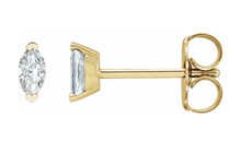 Load image into Gallery viewer, 2-Prong Marquise Earring