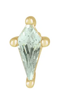Load image into Gallery viewer, Green Sapphire Earring