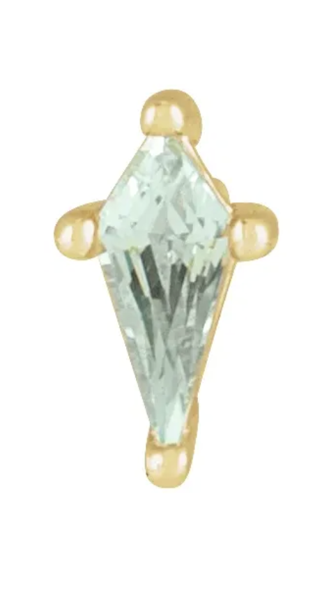 Green Sapphire Earring