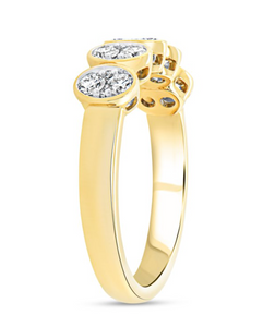 Oval Bezel Fashion Ring