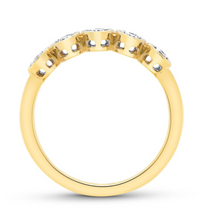 Oval Bezel Fashion Ring