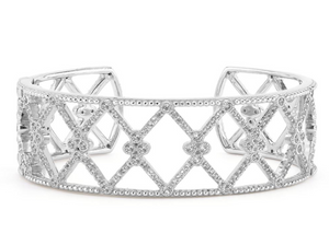Large Open Marquise Provence Cuff