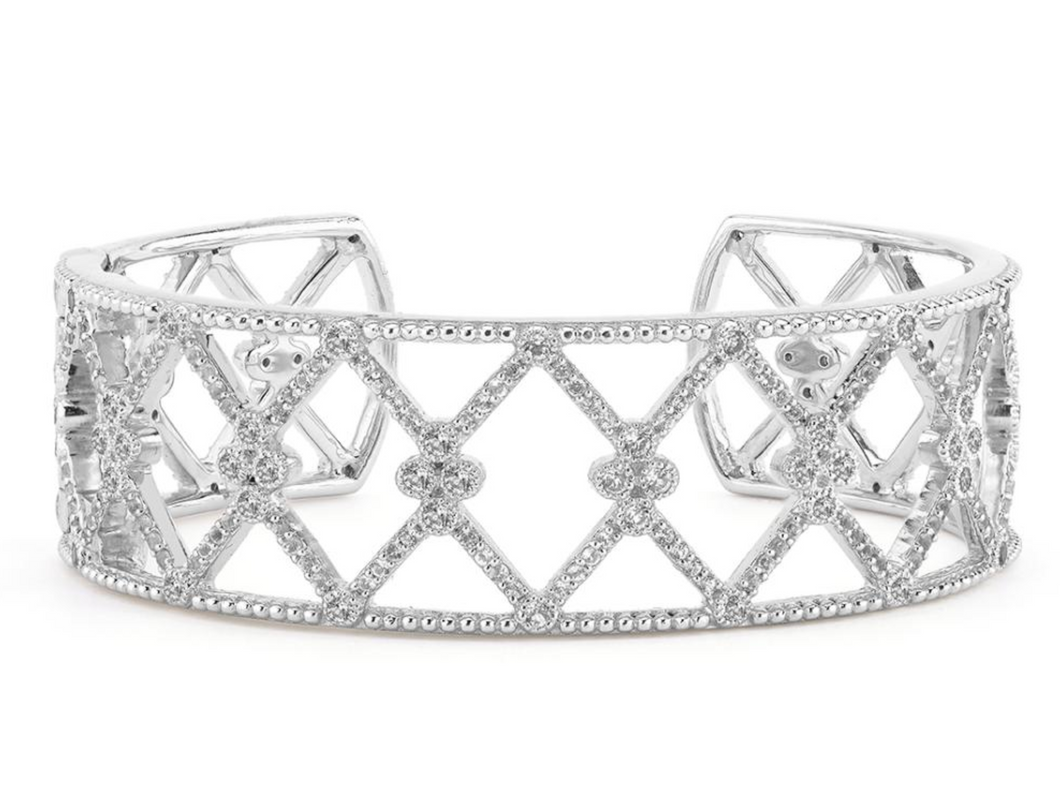 Large Open Marquise Provence Cuff