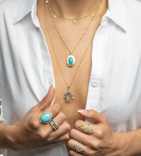 Load image into Gallery viewer, Moroccan Open Opal Pendant