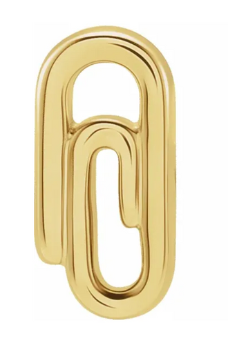 Paperclip Earring