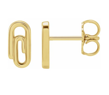 Load image into Gallery viewer, Paperclip Earring