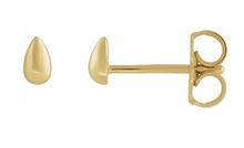 Load image into Gallery viewer, Teardrop Stud Earring