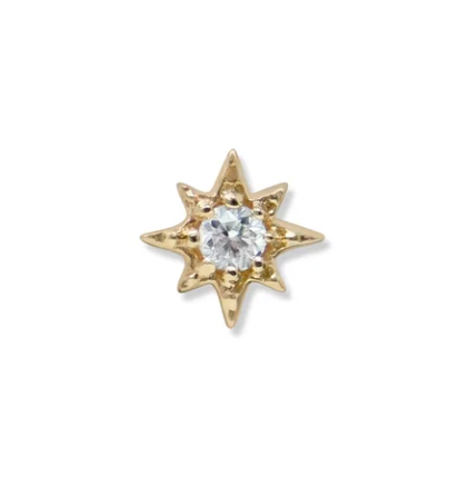 Aztec Petite North Star Single Stud