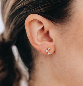 Aztec Zig Zag Single Stud