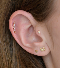 Load image into Gallery viewer, Anzie x Mel Soldera Tapered Cut Single Stud