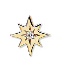Jac+Jo Icon Starburst Single Stud