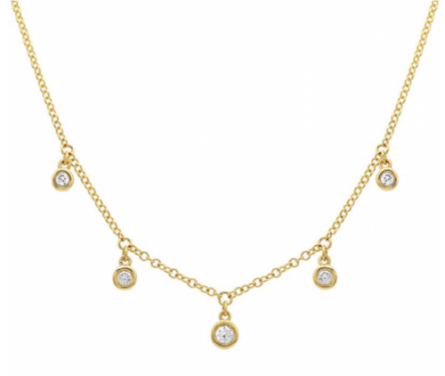 Diamond Dangle Necklace