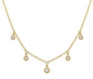 Diamond Dangle Necklace