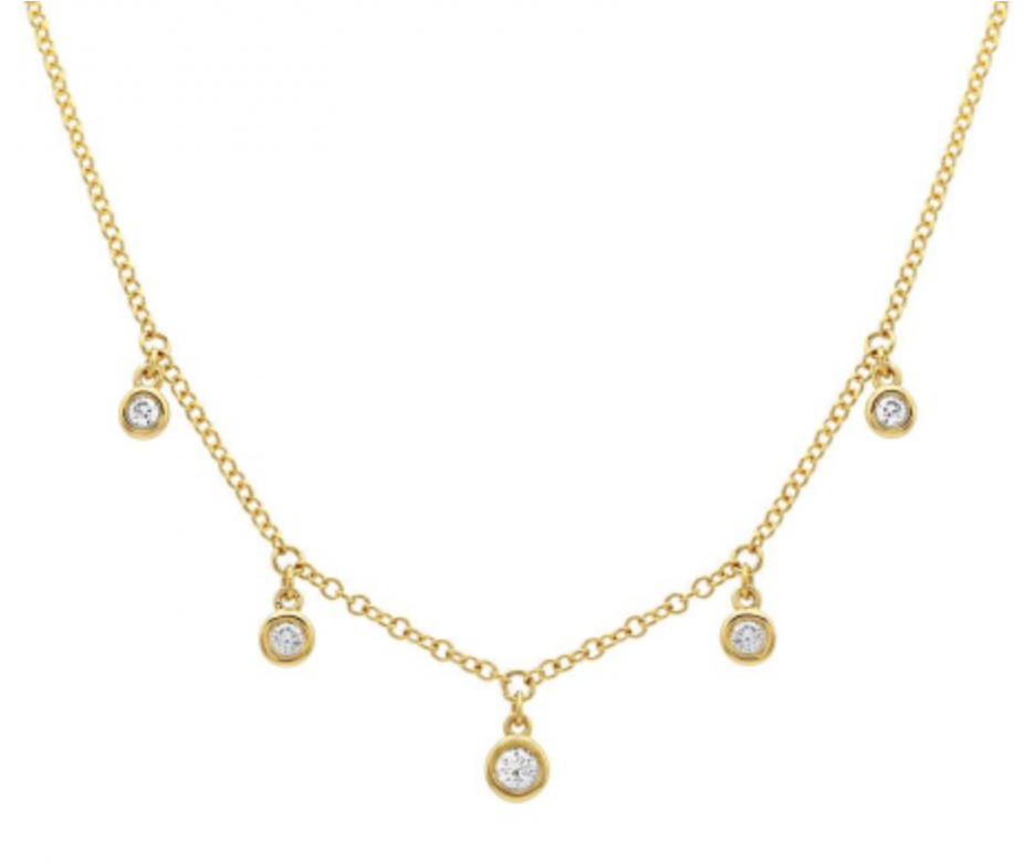 Diamond Dangle Necklace