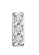Load image into Gallery viewer, Natural Diamond Bar Earring