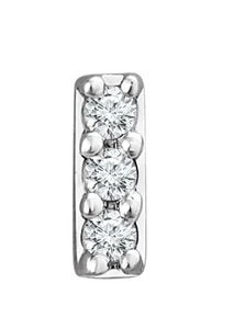 Natural Diamond Bar Earring