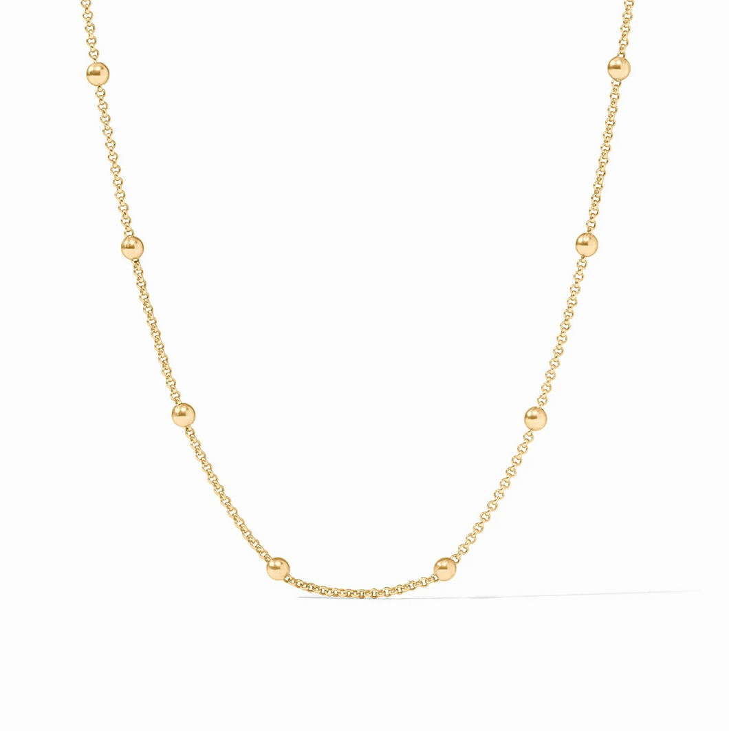 Solara Delicate Station Necklace - 24
