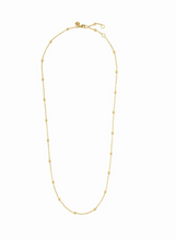 Load image into Gallery viewer, Solara Delicate Station Necklace - 24&quot;