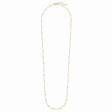 Load image into Gallery viewer, Solara Delicate Station Necklace - 43.5&quot;