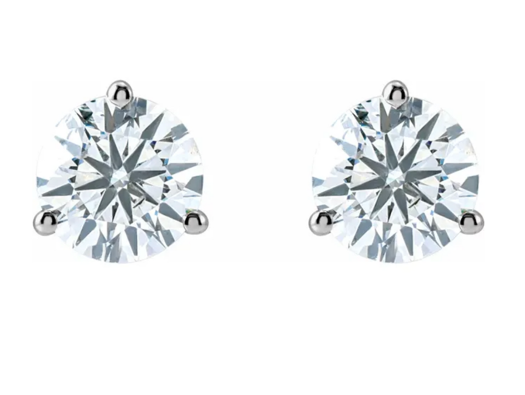 2.02 ct Diamond Studs