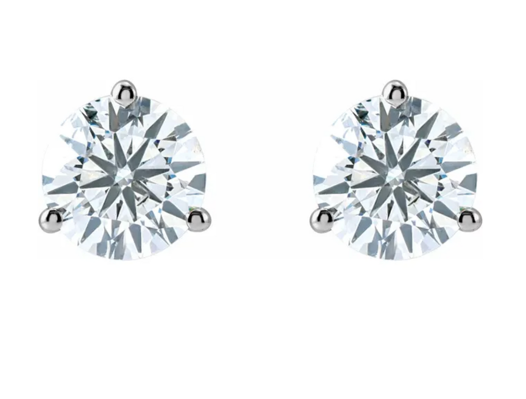 3.06 TCW Diamond Studs
