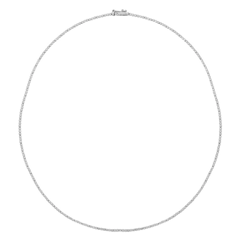 Micro Diamond Tennis Necklace - 1.55ct